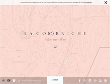 Tablet Screenshot of lacoorniche-pyla.com